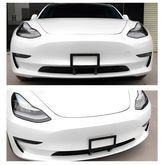 ไม่ต้องเจาะ Model กรอบป้ายทะเบียนหน้า 3/Y สำหรับ Tesla- ไม่ต้องใช้กาว ติดตั้งรวดเร็ว
